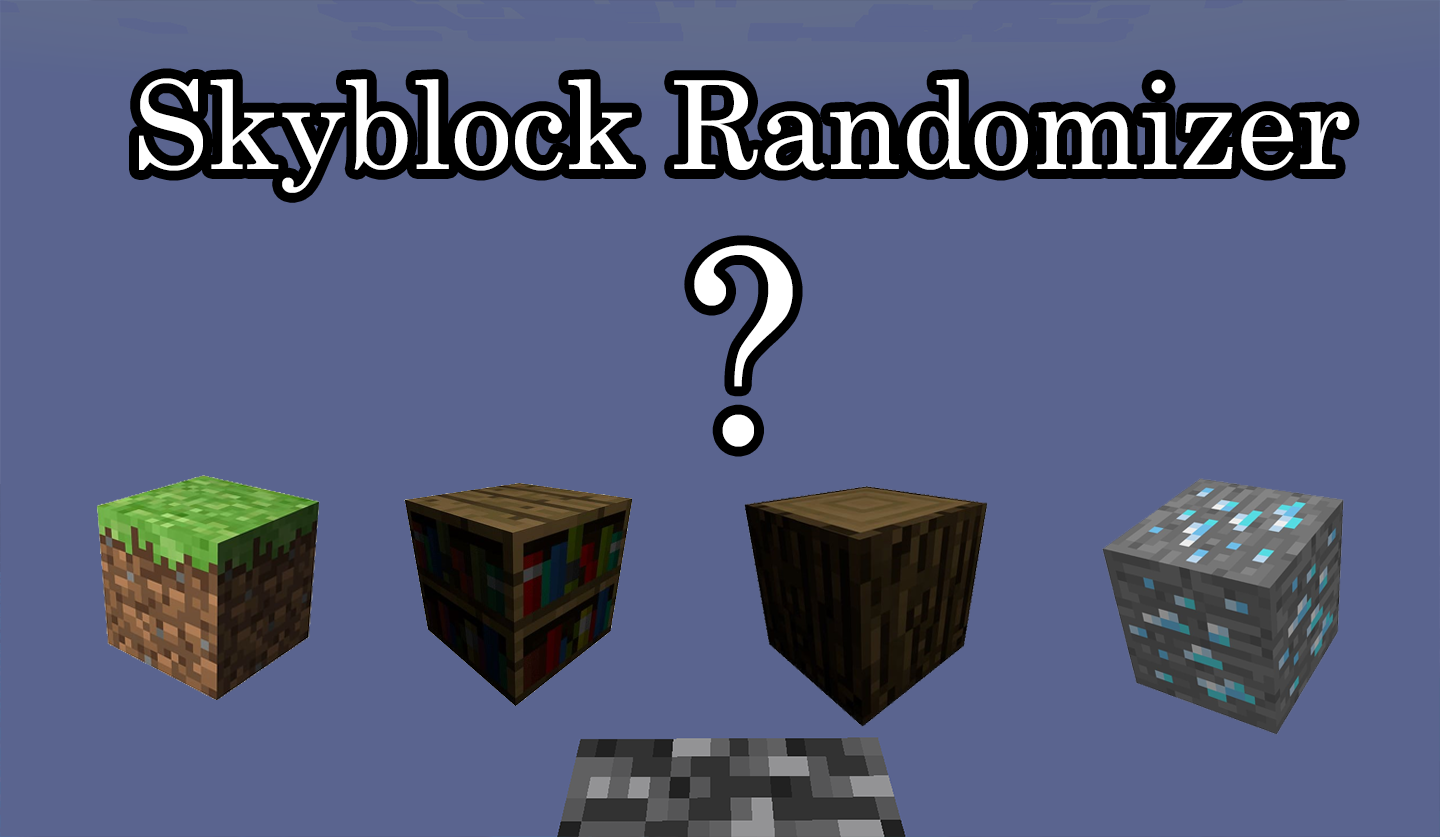 Скачать Skyblock Randomizer для Minecraft 1.14.4